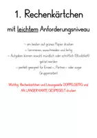 Vorschau - Fördermaterial/Inklusion - Rechenkärtchen Minusaufgaben bis 20 Platzhalteraufgaben - Seite 2