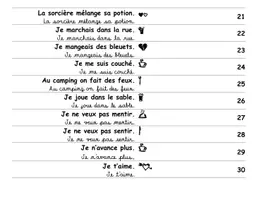 Aperçu - Feuilles d'exercices - Evolution des phrases - Bâtonnet d'idée - Page 2