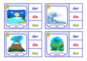 Vorschau - Arbeitsblätter - DaZ/ DaF Paket Natur & Umwelt 3 - Seite 3