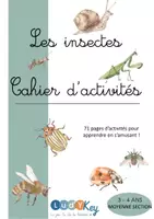 Aperçu - Feuilles d'exercices - CAHIER D'ACTIVITES MOYENNE SECTION INSECTES - Page de couverture