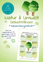 Vorschau - Arbeitsblätter - Natur & Umwelt: Selbstreflexion (Klimamaterial) - Deckblatt