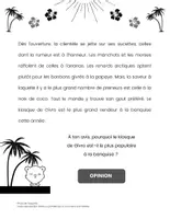 Aperçu - Feuilles d'exercices - Situation Écriture Texte Opinion - Page 1