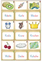 Vorschau - Spiele - Ich habe... Wer hat...? Lesespiel Wörter mit K/k und ck - Seite 3