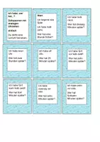 Vorschau - Spiele - Zeitspannen - Gruppenspiel (mit analogen Uhrzeiten, einfach) - Deckblatt