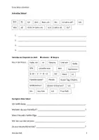 Vorschau - Arbeitsblätter - Erste Sätze schreiben - DAF - Satzarten - Dialog - A1.1 - Seite 2