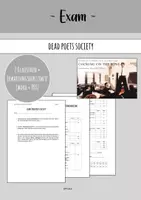 Vorschau - Klassenarbeiten - Klausur - Dead Poets Society - EF / 10. Klasse - Deckblatt