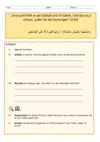 Vorschau - Stundenentwürfe - Das Gebet im Islam- komplette Unterrichtsstunde - Seite 3