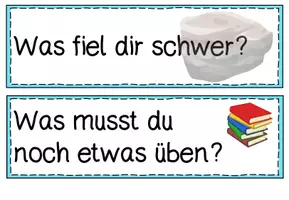 Vorschau - Stationenlernen - Reflexionsfragen - Seite 2