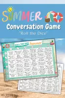 Vorschau - Spiele - Summer/ Summer Holidays - Conversation Game "Roll the Dice" - Deckblatt