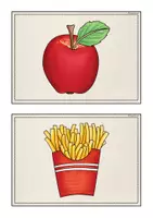 Vorschau - Bildkarten - Bild- und Wortkarten "Time to eat" - Seite 3