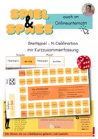 Vorschau - Spiele - Brettspiel: N-Deklination - print & digital - Deckblatt