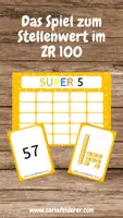 Vorschau - Spiele - Super 5 - Das Spiel zum Stellenwert im ZR 100 #edukilights22 - Deckblatt