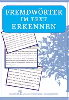 Aperçu - Cartes d'exercices - Deutsch: Fremdwörter - Textkartei - Page de couverture