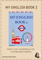Vista previa - Unidades / Secuencias / Situaciones de Aprendizaje - My English Book 2: cuadernillo de vocabulario básico - Portada
