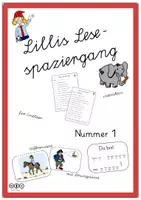 Vorschau - Arbeitsblätter - Lillis Lesespaziergang für Erstleser (1) - Deckblatt