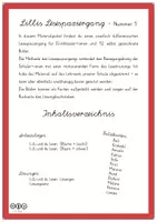 Vorschau - Arbeitsblätter - Lillis Lesespaziergang für Erstleser (1) - Seite 1