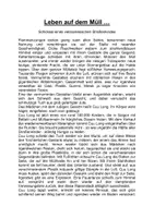 Vorschau - Arbeitsblätter - Leben auf dem Müll - Schicksal eines Straßenkindes - Seite 2