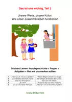 Vorschau - Arbeitsblätter - Das ist uns wichtig, unser Zusammenleben, Teil 2 - Deckblatt