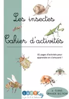 Aperçu - Feuilles d'exercices - CAHIER D'ACTIVITES GRANDE SECTION INSECTES - Page de couverture