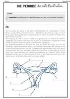 Vorschau - Stundenentwürfe - Menstruation - Periode- (Stundenentwurf) Sexualkunde - AB + Tafelmaterial - Seite 1