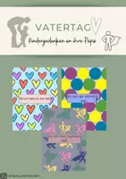 Vorschau - Mal- und Bastelvorlagen - Vatertagsgeschenk mit Klorollen - Deckblatt