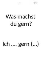 Vorschau - Präsentationen/Tafelbilder - Hobbys - Redemittel - Tafelkärtchen - DaZ/DaF - Seite 3