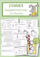 Vorschau - Arbeitsblätter - Sommerheftchen 3. Klasse - Seite 1