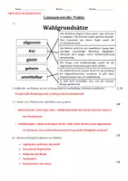 Vorschau - Arbeitsblätter - Leistungskontrolle - Wahlen in Deutschland - Seite 3