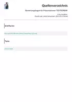 Vorschau - Präsentationen/Tafelbilder - Bewertungsbogen für Präsentationen *EDITIERBAR - Seite 1