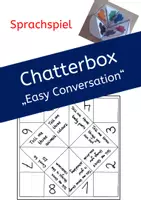 Vorschau - Arbeitsblätter - Chatterbox Easy Conversation / Englisches Redespiel - Deckblatt