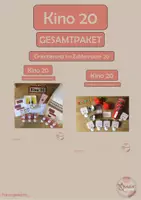 Vorschau - Stationenlernen - Kino 20 Gesamtpaket - Examensstunde Mathe - Deckblatt