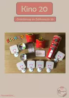Vorschau - Stationenlernen - Kino 20 Gesamtpaket - Examensstunde Mathe - Seite 3