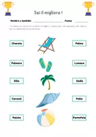 Vista previa - Hojas de trabajo - Actividades pedagógicas en Español / Italiano - página 2
