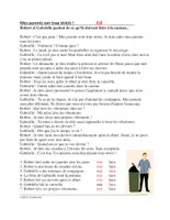 Vorschau - Text - Nettoyer la Maison Lecture (tâches ménagères) Französisch - Seite 1