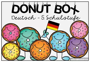 Vorschau - Arbeitsblätter - DEUTSCH - DONUT BOX (5. Schulstufe) 36 Aufgabenkarten zum Jahreststoff - Seite 3