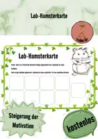 Vorschau - Bildkarten - Lob-Hamsterkarte - Deckblatt