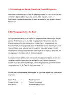 Vorschau - Merkblätter - Englisch | Tenses Zeiten | Überblick Merkhilfe Merkblatt - Seite 2