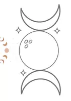 Vorschau - Arbeitsblätter - Vollmond Vorlage - Deckblatt