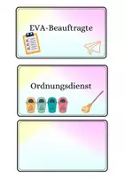 Vorschau - Poster - Classroom Management & Klassenorganisation - Seite 3