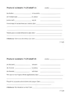 Vorschau - Test - Vokabel-/indefinido-Test zu Vamos Adelante 2, Unidad 5 - Deckblatt