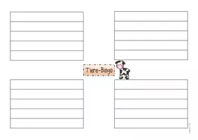 Vorschau - Arbeitsblätter - Spiel "Bingo" Teil 2 - Seite 2