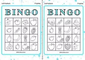 Vorschau - Spiele - Materialpaket Wortschatz Bingo Teil 1 und 2 - Seite 3