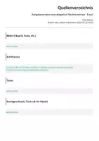 Vorschau - Arbeitsblätter - Aufgabencreator zum doppelten Rechenzeichen - Excel - Deckblatt