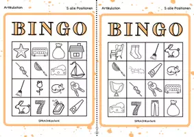 Vorschau - Spiele - Artikulation S-Bingo Spiel - Seite 2