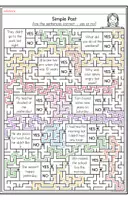 Vorschau - Arbeitsblätter - Simple Past - Spot The Mistakes - Maze - Seite 2
