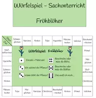 Vorschau - Spiele - Würfelspiel - SU - Frühblüher - Deckblatt