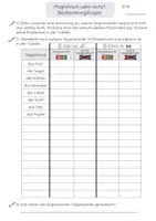 Vorschau - Arbeitsblätter - AB Magnetisch oder nicht - Beobachtungsbogen - Deckblatt