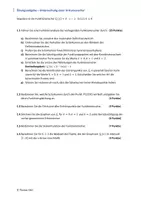 Vorschau - Arbeitsblätter - ln-Funktionenschar Abitur - Prüfungsaufgabe 01 - Deckblatt