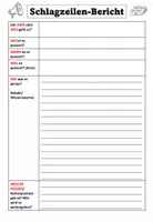 Vorschau - Arbeitsblätter - Methode "Klassennachrichten" mit Material - Seite 3