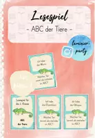 Vorschau - Spiele - Lesespiel: ABC der Tiere (Kl. 2) - Deckblatt